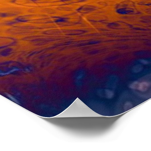 宇宙と時間。 ポスター (角)