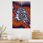 宇宙と時間。 ポスター (キッチン)