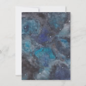 宇宙と月のお子様向けカスタマイズグッズ ノートカード (裏面)