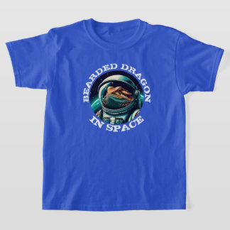 宇宙にいるヒゲドラゴン Tシャツ