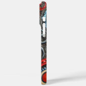 宇宙における地球外交カラフル戦 Case-Mate iPhoneケース (裏面 / 左)