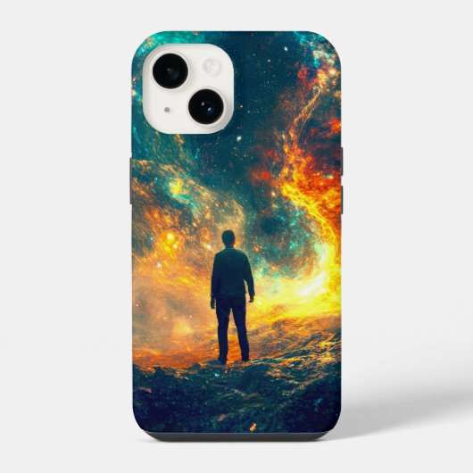 宇宙について iPhoneケース (裏面)