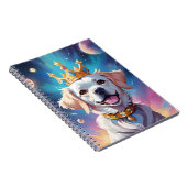 宇宙に冠をかぶった犬 ノートブック (右側)