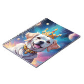 宇宙に冠をかぶった犬 ノートブック (左側)