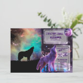 宇宙に向かって吠えるオオカミ 招待状 (スタンド正面)
