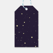 宇宙に浮かぶ宇宙飛行士ありがとう ギフトタグ (裏面)