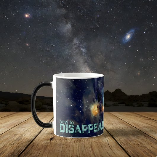 宇宙に消えていく モーフィングマグカップ