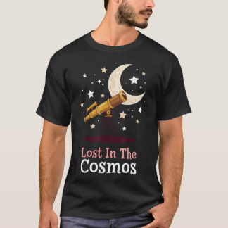 宇宙に迷い込んだ天文学 Tシャツ