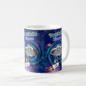 宇宙に迷い込んで コーヒーマグカップ (正面右)