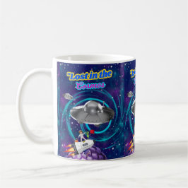 宇宙に迷い込んで コーヒーマグカップ