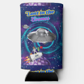 宇宙に迷い込んで スリム缶クーラー (裏面)