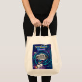 宇宙に迷い込んで トートバッグ (正面(商品))