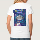 宇宙に迷い込んで Tシャツ (裏面)