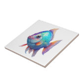 宇宙のうろこ魚  タイル (側面)