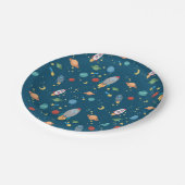 宇宙のおもしろいの紙皿 ペーパープレート (アングル)