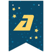 宇宙のおもしろい バンティングフラッグ (第3の旗)