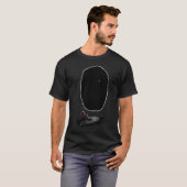 宇宙のくつろぎ Tシャツ (正面フル)