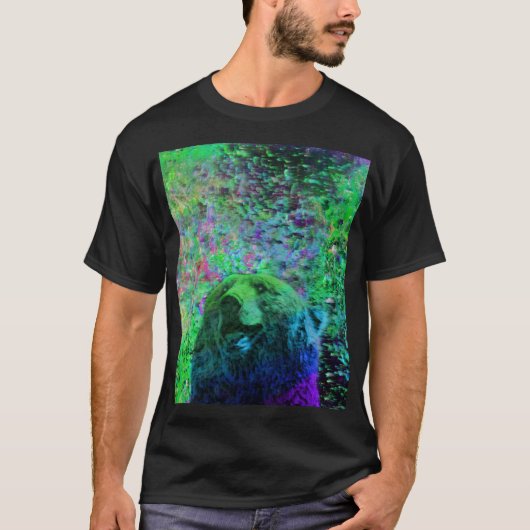 宇宙のくま Tシャツ (正面)