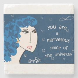 宇宙のすばらしい部分です ストーンコースター