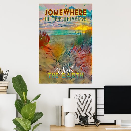 宇宙のどこかに ポスター (ホームオフィス)