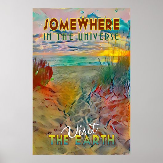 宇宙のどこかに ポスター (正面)