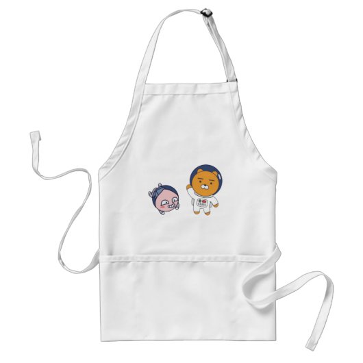 宇宙のアピーチとライアン スタンダードエプロン (正面)