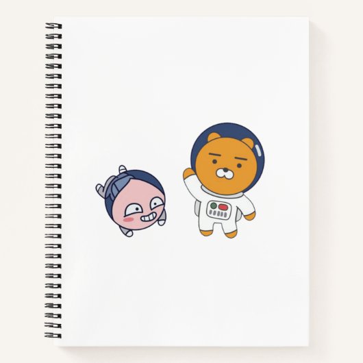 宇宙のアピーチとライアン ノートブック (正面)