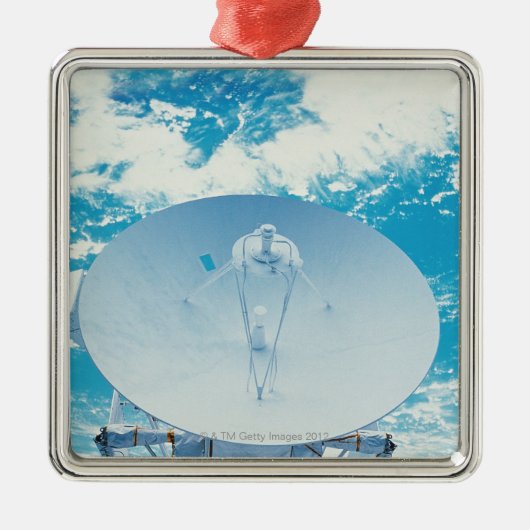 宇宙のアンテナ メタルオーナメント (正面)