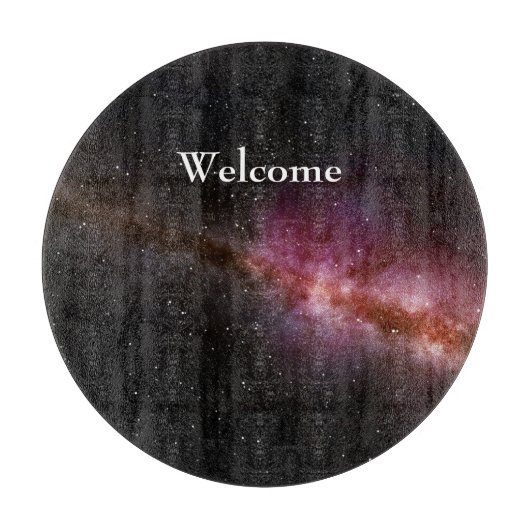 宇宙のイメージ カッティングボード (正面)
