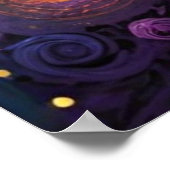 宇宙のエネルギーと創造性 ポスター (角)