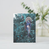 宇宙のエネルフェミニンギーの字女神 ポストカード (スタンド正面)