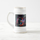宇宙のオームカルマ ビールジョッキ (左)