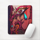 宇宙のカウボーイのバイオレット マウスパッド (マウス)