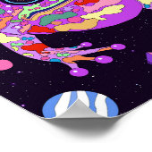 宇宙のカエル ポスター (角)