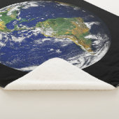 宇宙のカスタムなSherpa毛布からの地球 シェルパブランケット (3/4)