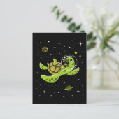 宇宙のカメの仲間たち ポストカード (スタンド正面)