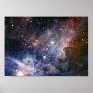 宇宙のカリーナの星雲の天文学の超大作ポスター ポスター
