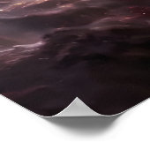 宇宙のガラス中の宇宙 | AIアートポスター ポスター (角)