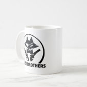 宇宙のキツネのコーヒー・マグ コーヒーマグカップ (正面左)