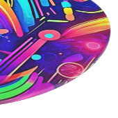 宇宙のキャンバス: 色彩の宇宙 カッティングボード (角)