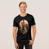 宇宙のギター！ トライブレンドＴシャツ (正面全面)