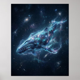 宇宙のクジラの星の大海原 ポスター