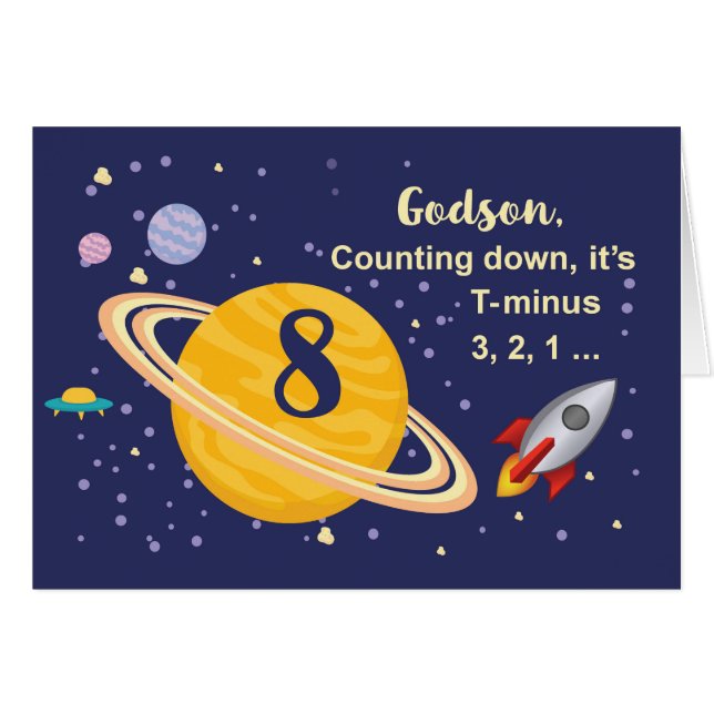 宇宙のゴッドソン八誕生日惑星 (正面横)