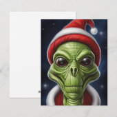 宇宙のサンタクロース シーズンカード (正面/裏面)