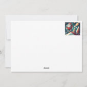 宇宙のサンタクロース　ファン　レトロ シーズンカード (裏面)