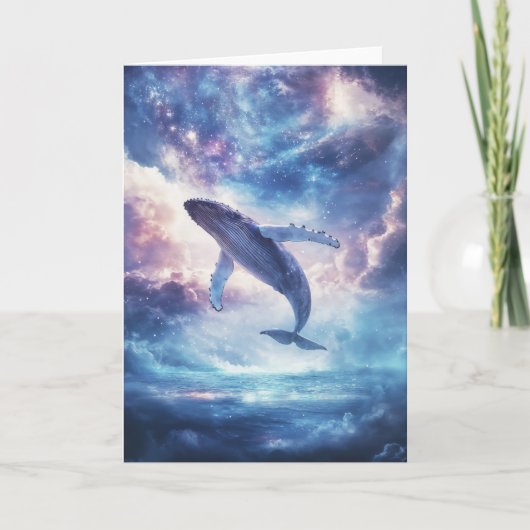 宇宙のザトウクジラの銀河系の突破口 カード (正面)