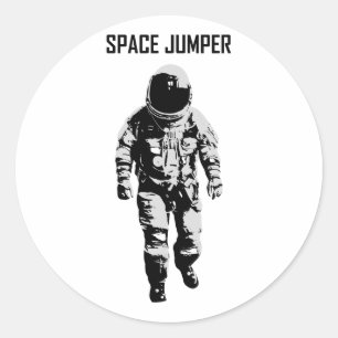 宇宙のジャンプ ラウンドシール