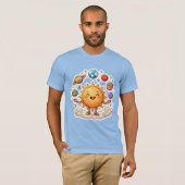 宇宙のジュグラー Tシャツ (正面フル)