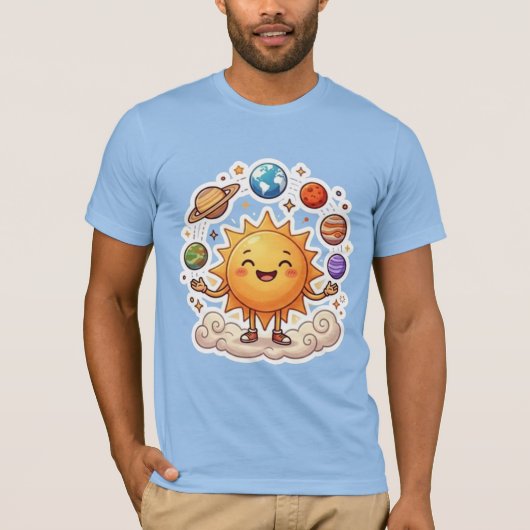 宇宙のジュグラー Tシャツ (正面)