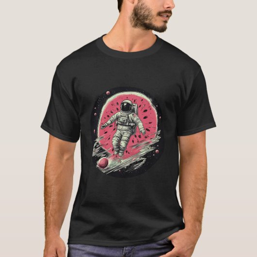 宇宙のスイカ Tシャツ (正面)